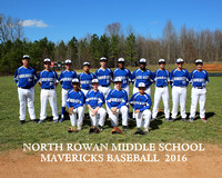 North Middle Baseball 2016