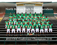 North Rowan Cavaliers Conference CHAMPIONS 2013